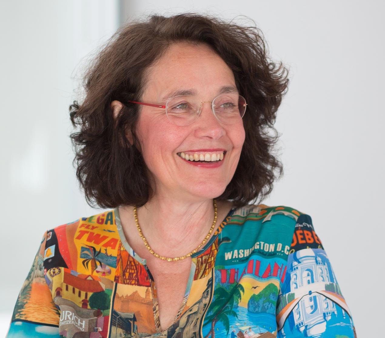 Nahaufnahme von Hildegard Waldschütz