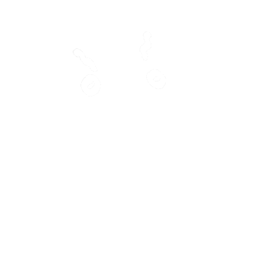 Illustration eines Schmetterlings, einer Blume und eines Sterns